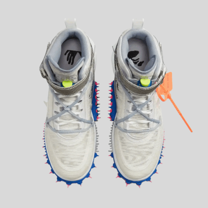 Nike Off-White x Air Force 1 Mid ‘White’ - Ảnh 2