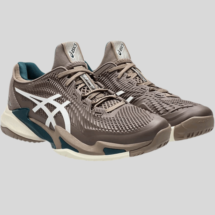 GIÀY TENNIS ASICS COURT FF 3 TAUPE GREY/WHITE - Ảnh 2