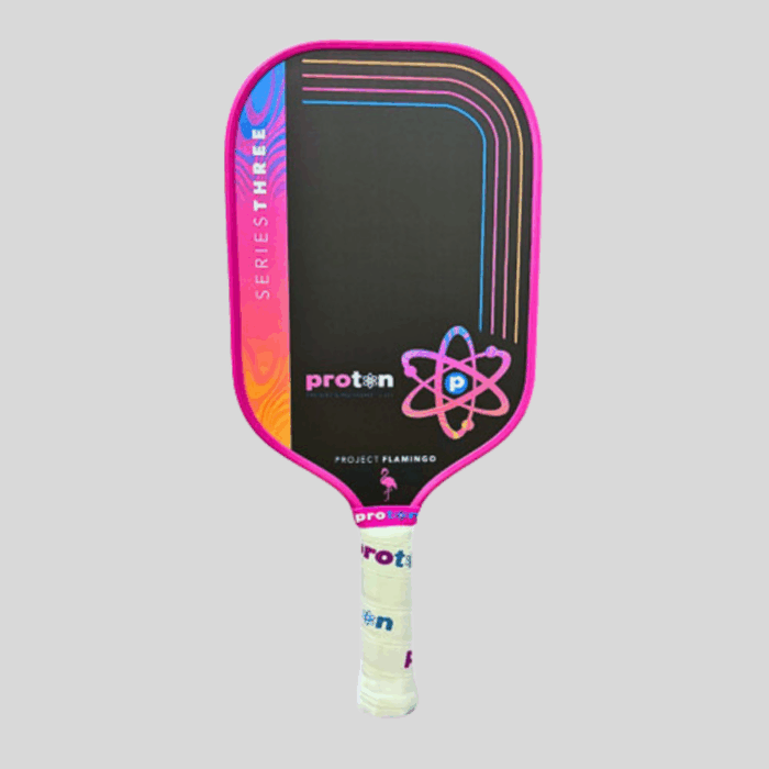 Vợt Pickleball Proton Series Three Pink/White 15mm