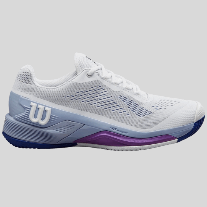 Giày Pickleball Giày Wilson Women’s Rush Pro 4.0 ‘White’ (Cho Nữ)