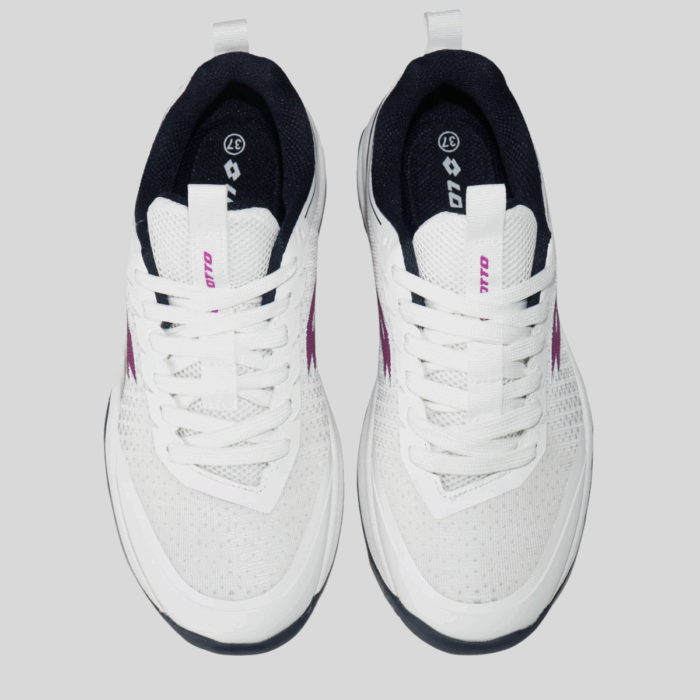 Giày Pickleball/ Tennis LOTTO ETRE White/Purple