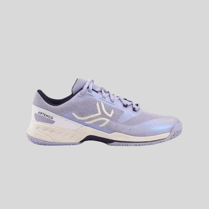 Giày tennis nữ đa mặt sân - Fast xanh tím