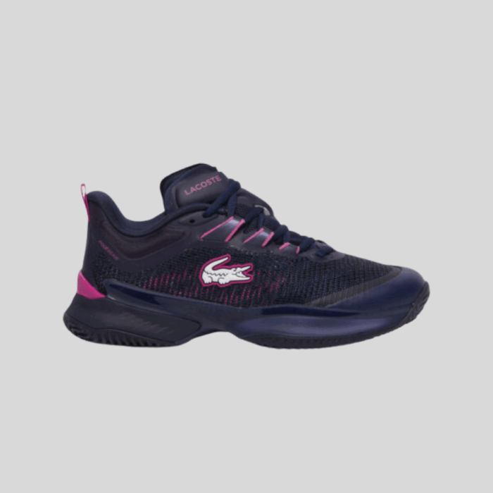 Giày Thể Thao Nữ Lacoste Ag-lt23 Ultra Court Clay Tennis Shoes 49SFA0093 05C Màu Xanh Navy Hồng