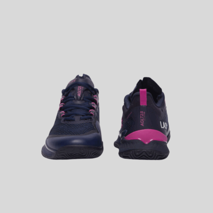 Giày Thể Thao Nữ Lacoste Ag-lt23 Ultra Court Clay Tennis Shoes 49SFA0093 05C Màu Xanh Navy Hồng - Ảnh 2