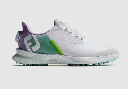 FootJoy Womens Fuel Golf Shoes - White/Green 90684